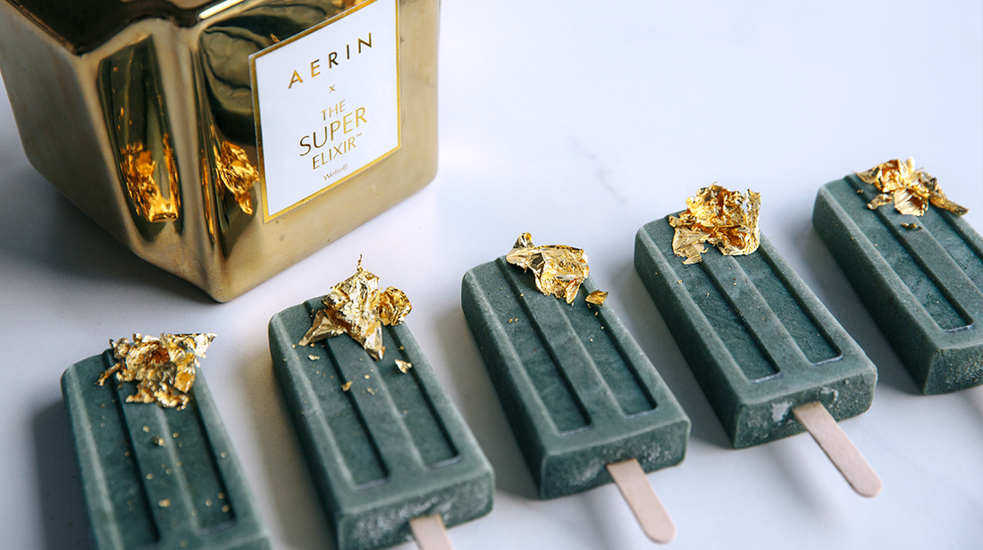 Super Green & Gold Popsicles