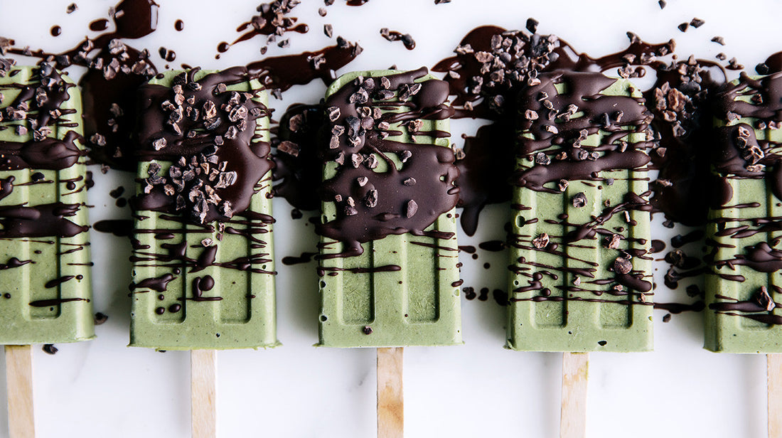 RECIPE: Green Smoothie Popsicles