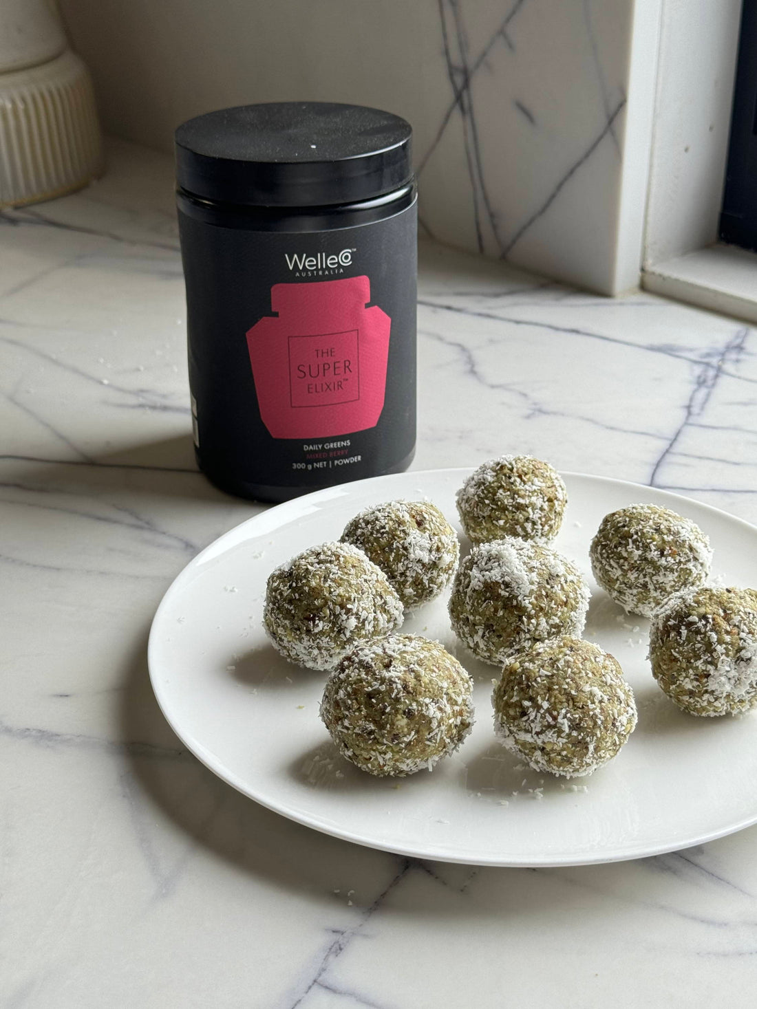 Supercharged Mixed Berry almond bliss balls