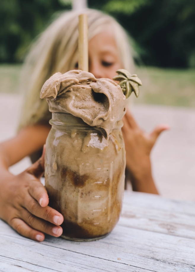 Frozen hot chocolate