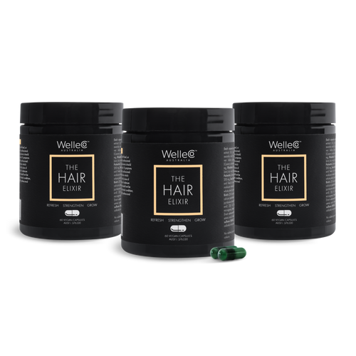 The Hair Elixir Three Month Pack