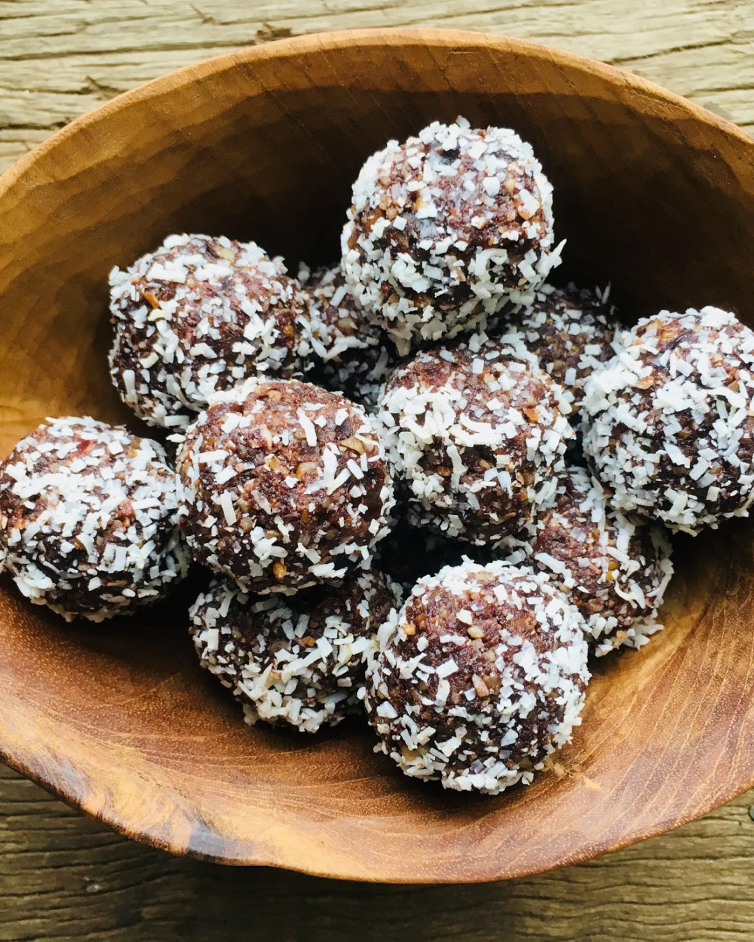 No Bake Chocolate Protein Fudge Balls⁠ ⁠