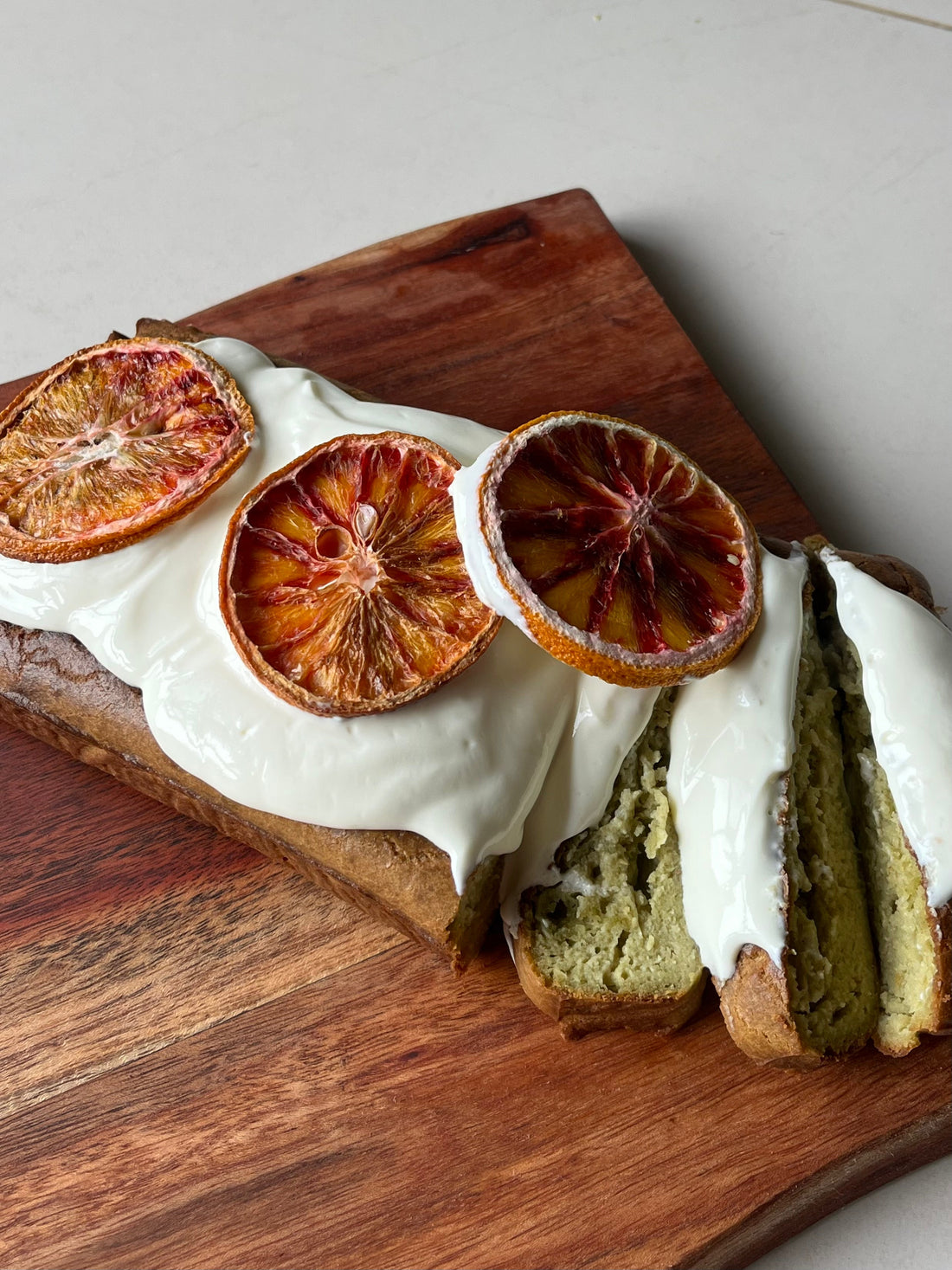 Blood Orange Yoghurt Elixir Cake