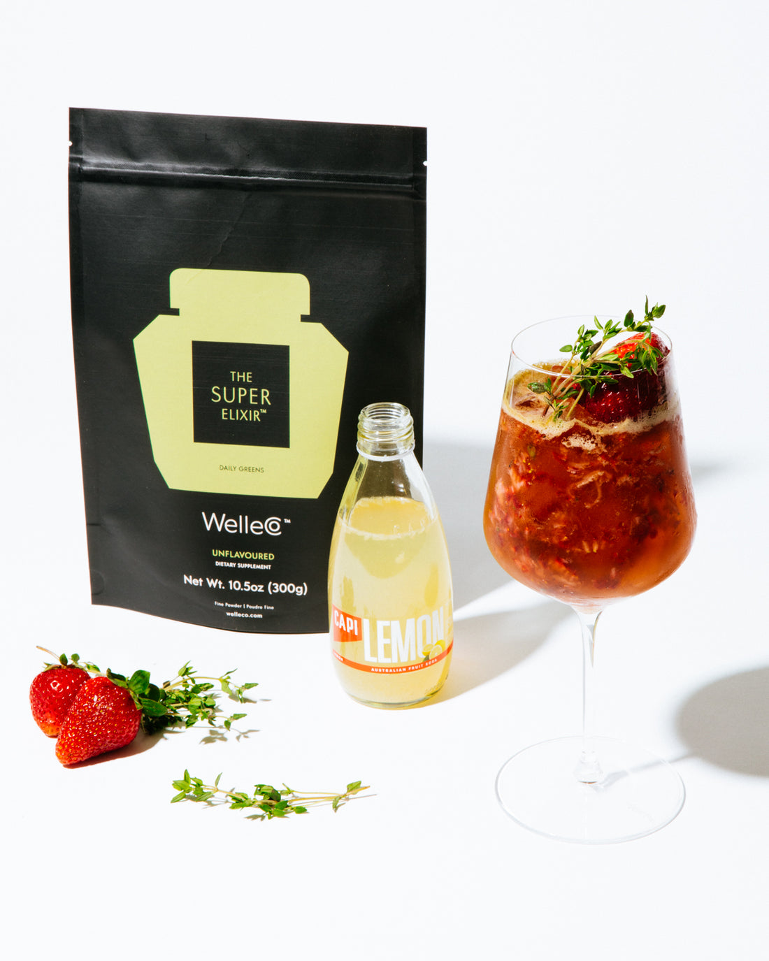 MOCKTAIL RECIPE: Super Smash Lemon with The Super Elixir™ Unflavoured