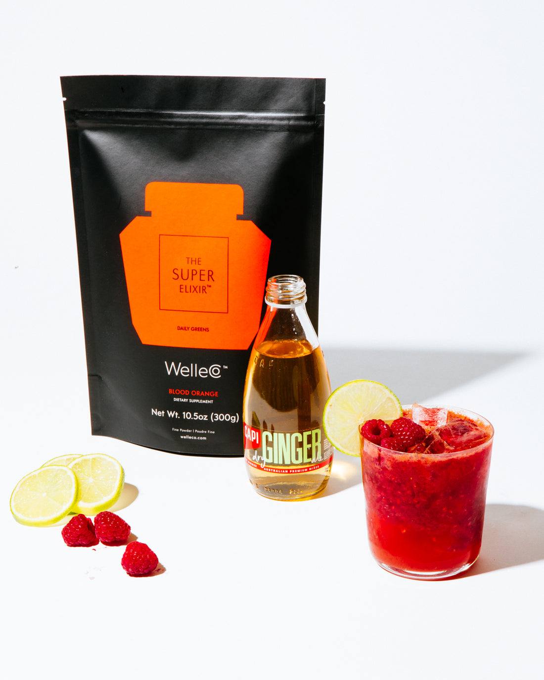 MOCKTAIL RECIPE: WelleCo Floradora with The Super Elixir™ Blood Orange