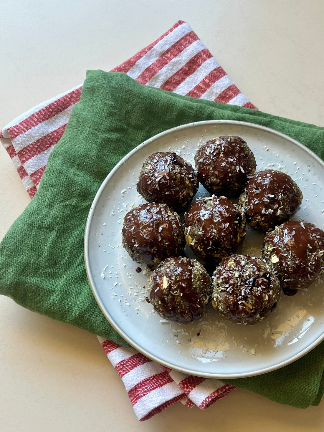 Cranberry Coconut Bliss Balls