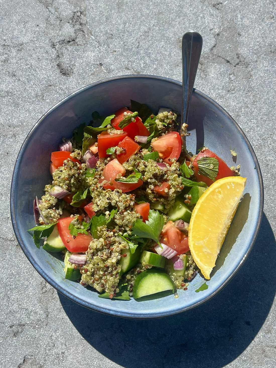 Lemon & Ginger Quinoa Tabbouleh Cups