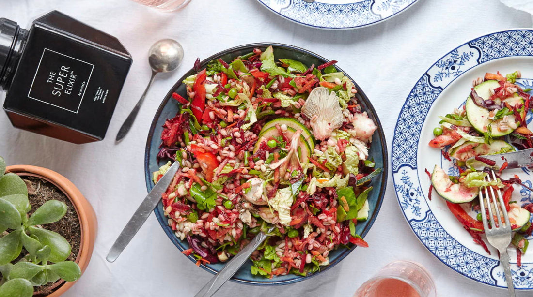 Raw Rainbow Salad
