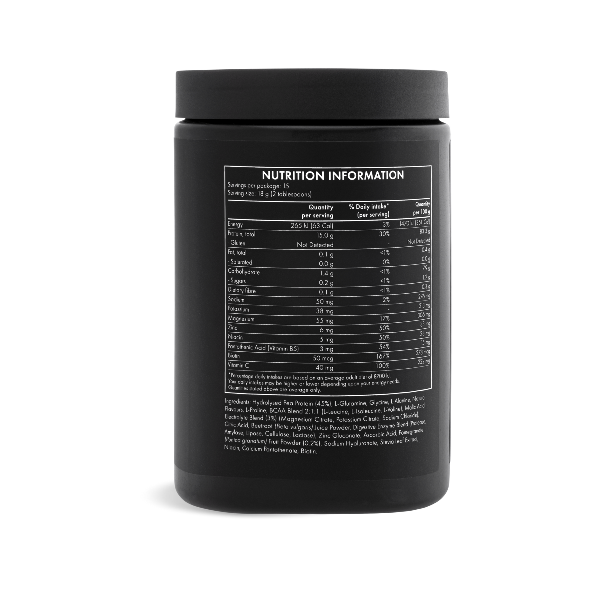 The HydroProtein Elixir