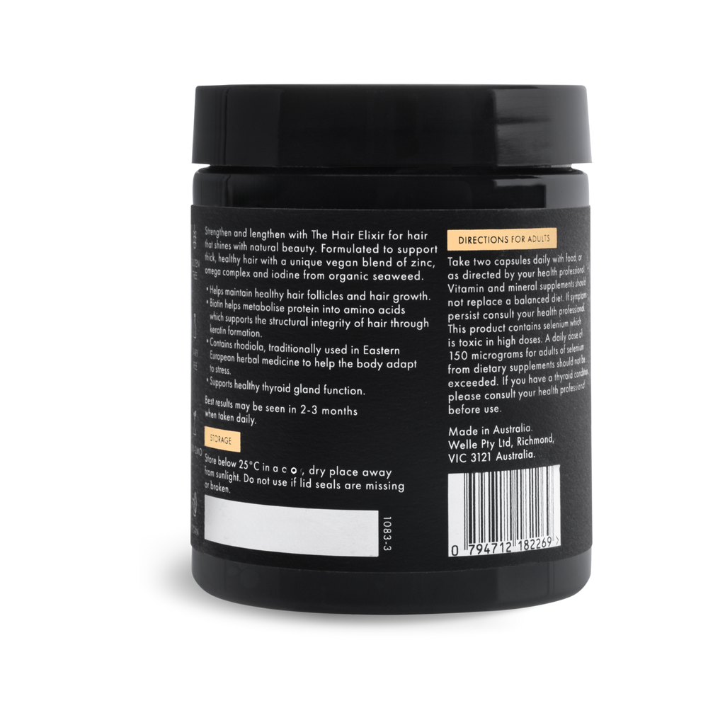 The Hair Elixir Three Month Pack