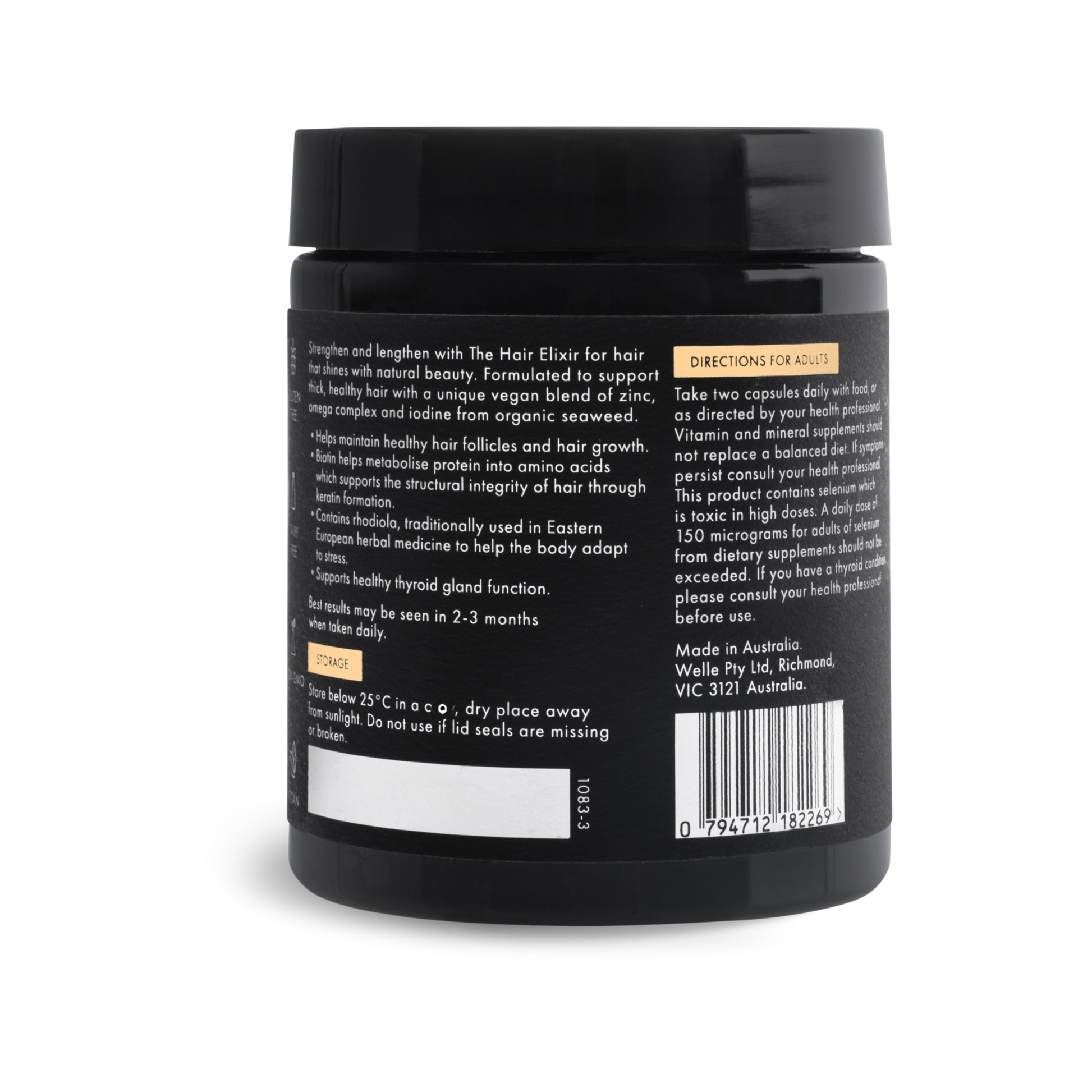 The Hair Elixir Three Month Pack